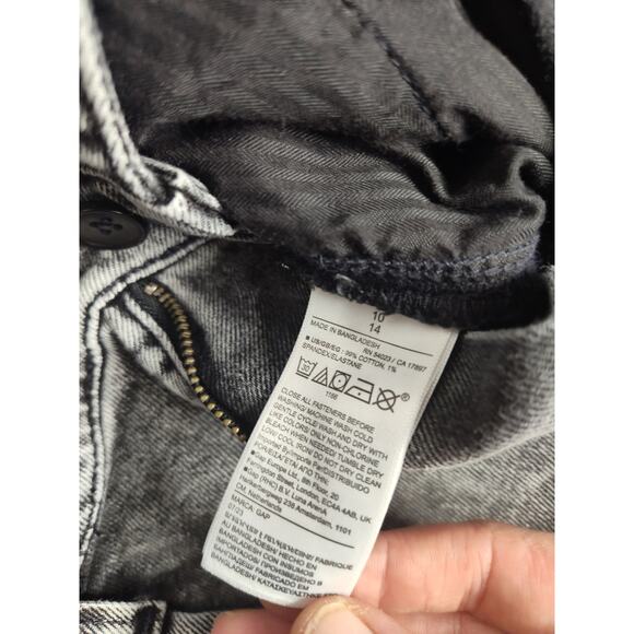 Gap Women's Denim Jumpsuit Boiler Suit Grey Wash size 10 - Picture 5 of 10